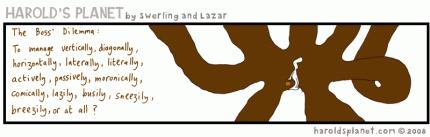 Les fondamentaux du management vus par Harold's Planet haroldsplanet2411.gif