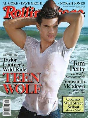 Taylor Lautner dans Rolling Stone Mag