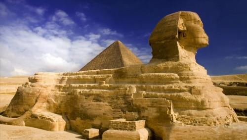 sphinx pyramide Egypte