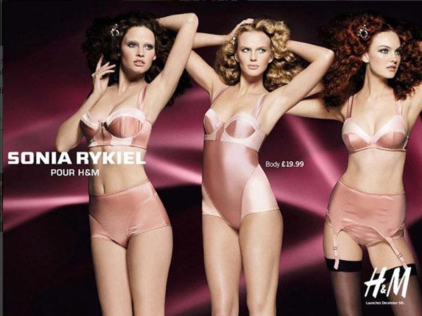 Sonia Rykiel | H&M; | lingerie