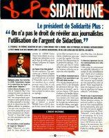 Le président de Solidarité Plus : « On a pas le droit de révéler aux journalistes l'utilisation de l'argent de Sidaction. » (Entrevue)