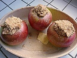 Pommes au four aux speculos et beurre salé Pommes au four aux speculos et beurre salé