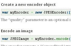 A JPEG Encoder for JavaScript [bytestrom]_1259223643975