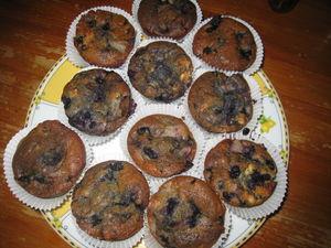Muffins poires-myrtilles muffins_poires_myrtilles