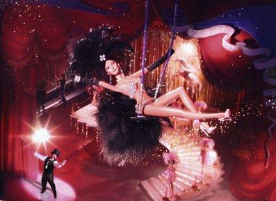 Barbie séductrice de choc en Christian Louboutin