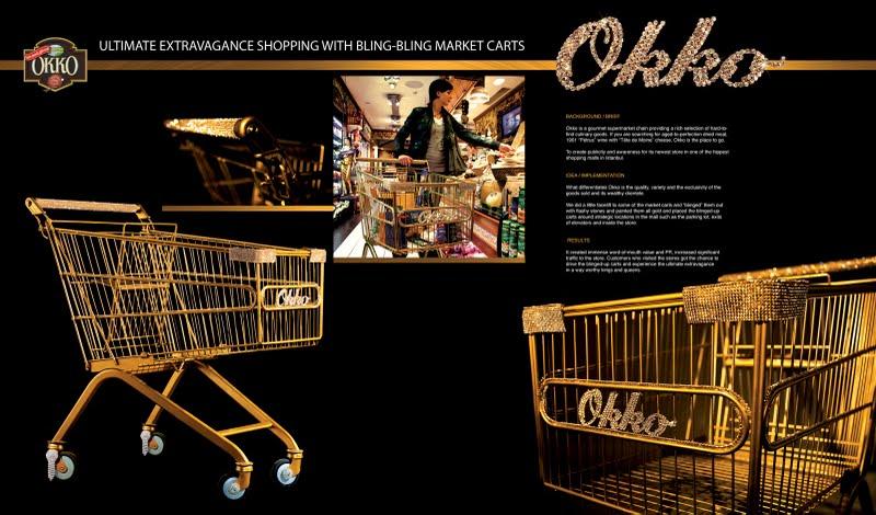 Okko Bling Bling Market Cart - Chariot de Courses Bling Bling