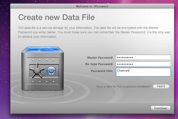 Test d’1Password 3 2