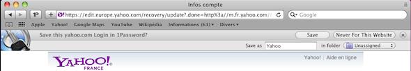 Test d’1Password 3 Log