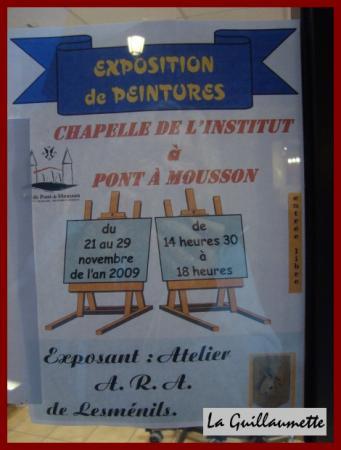 Vernissage expo peintures à Pont-à-Mousson