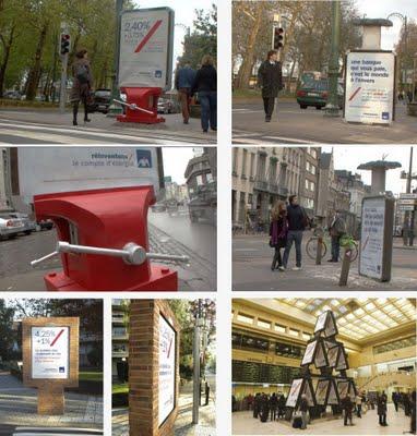 Axa Belgique mise sur le street marketing