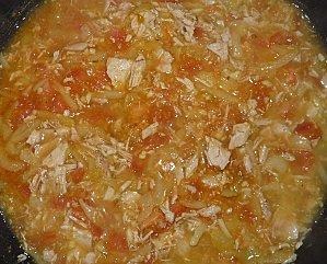 Cari de thon. Cari de thon.