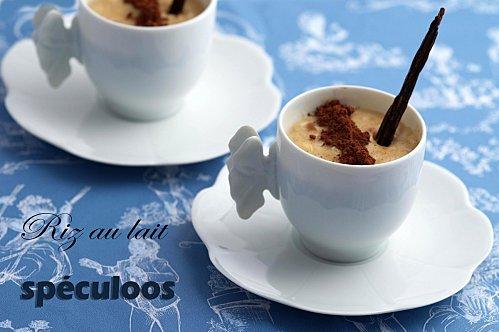 RIZ AU LAIT AUX SPÉCULOOS (encore CONTICINI)
