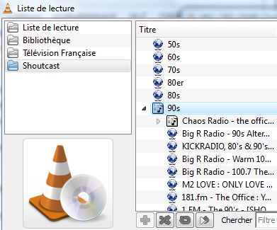 VLC media player : Ecouter des milliers de radios sur Internet