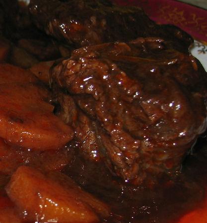 Boeuf à la sauce balsamique boeuf2
