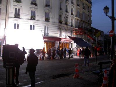 Tarantino tourne Inglourious Basterds à Paris !