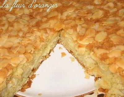 Gâteau moelleux aux pommes et amandes