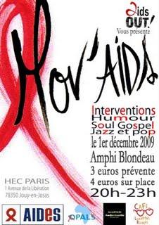 Concert pour la Journée Mondiale de Lutte contre le Sida