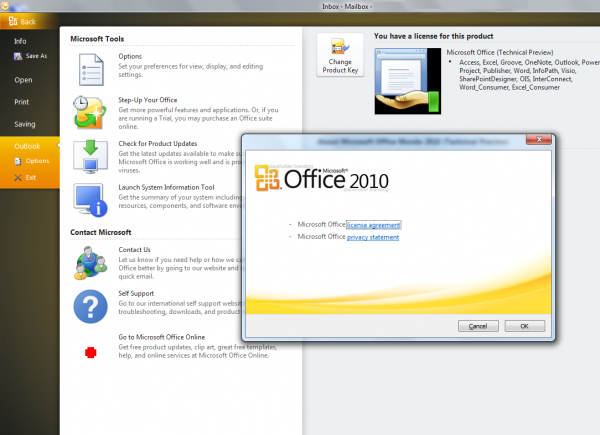 Office 2010 : Premières captures d’écrans ! Office 2010 : Premières captures d’écrans !