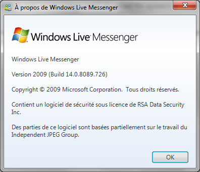 Windows Live Messenger 2009 