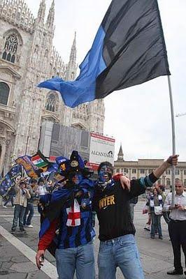 Photos... La fête des Interistes à Piazza Duomo - Milano