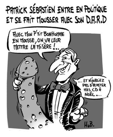 Patrick Sébastien entre en politique avec le D.A.R.D DardW