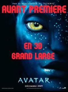 Avant-première Avatar en 3D au Grand Rex