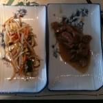Kamo - canard + Yasai Itame - légumes sautes varies