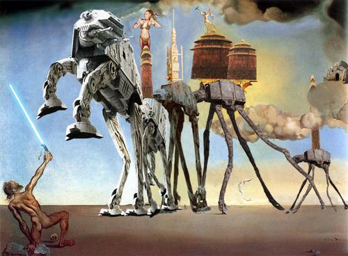 Dali vs George Lucas (ou la Tentation du Saint Jedi)