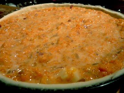 Tarte salée à la courge