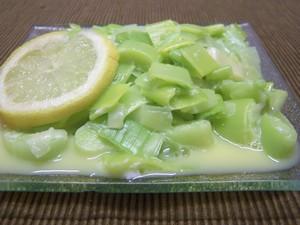 Poireaux sauce à l’oeuf Poireaux sauce à l'oeuf