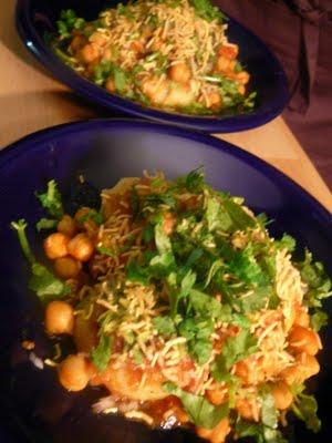 Indian Street Food - Ragda Pattice