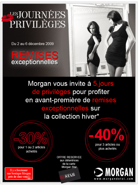 Les Journées Privilèges chez Morgan