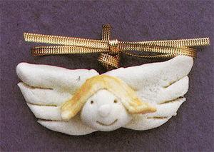 Décoration pour Noël en pâte à sel ange_7