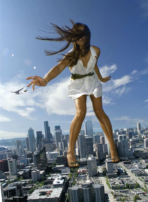giant-woman-photoshopped-picture