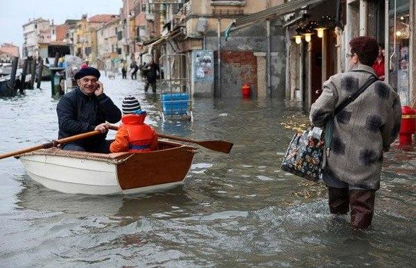 Venise inondée