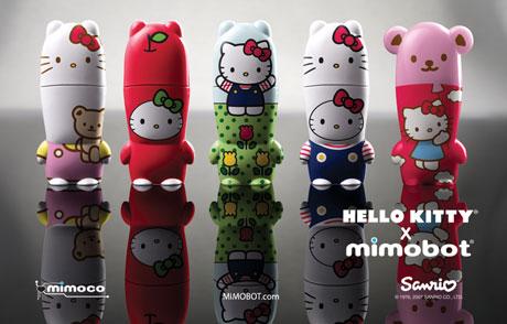 Les clés USB Hello Kitty X Mimobot sur Ebay !
