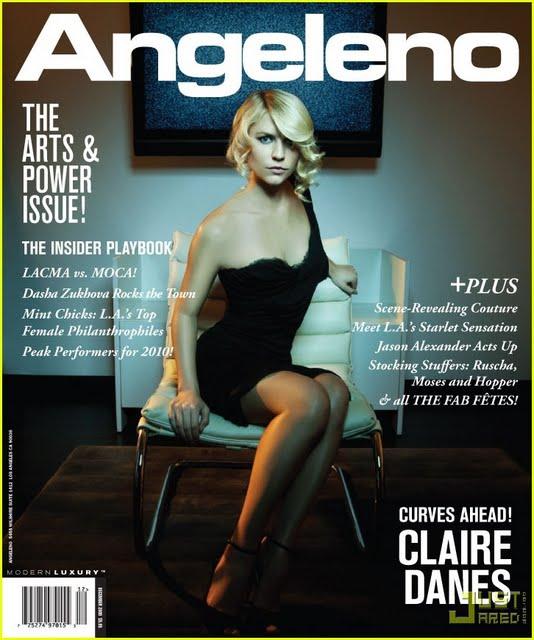 [couv] Claire Danes pour Angeleno magazine (dec 09)