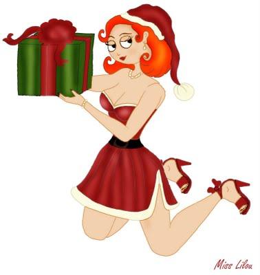Test Colo sur Miss Noël ( Photoshop)