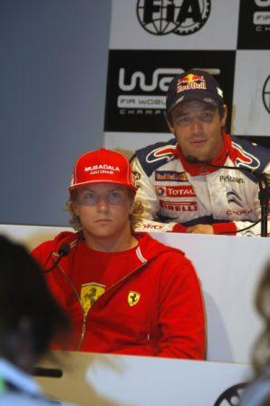 Kimi raikonnen pilotera pour Citroen Red Bull WRC en 2010, déc. 2009 Kimi raikonnen pilotera pour Citroen Red Bull WRC en 2010
