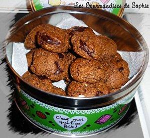 Cookies chocolat noisette aux pépites