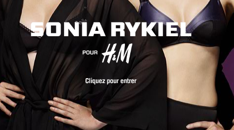 Sonia Rykiel pour H&M;, au Forum des Halles !