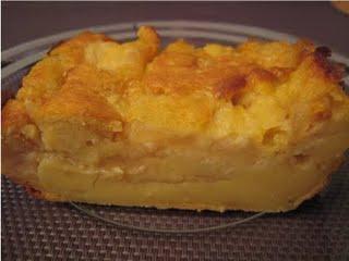 Flaugnarde amandine aux poires caramélisées Flaugnarde amandine aux poires caramélisées
