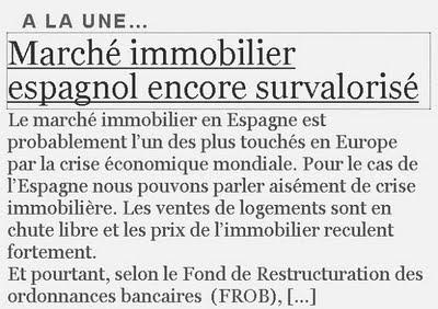 Priximmo au chevet de la crise espagnole Priximmo au chevet de la crise espagnole