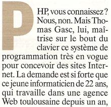 Cité dans un article de Capital Extrait de l'article