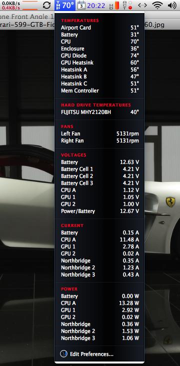 iStat Menu iStat Menu
