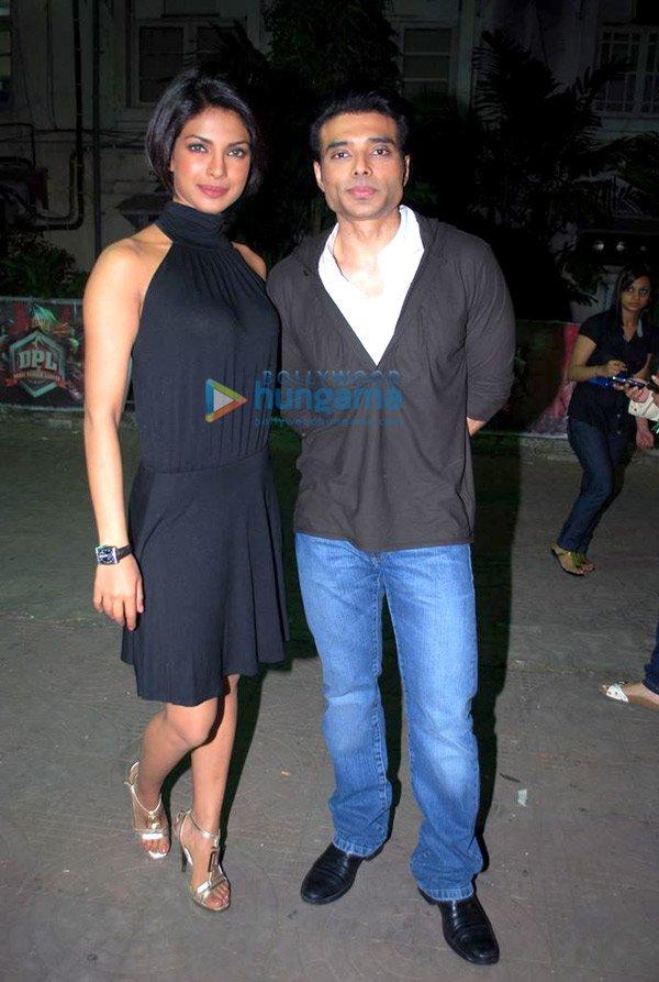 Priyanka Chopra et Uday Chopra à l'émission DPL