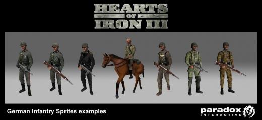 Hearts of Iron 3 german infantry