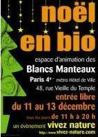 Noël en bio du 11 au 13 décembre à Paris