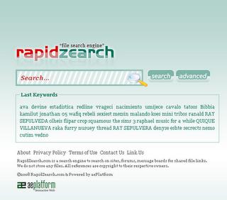 Comment chercher un fichier sur MegaUpload ?