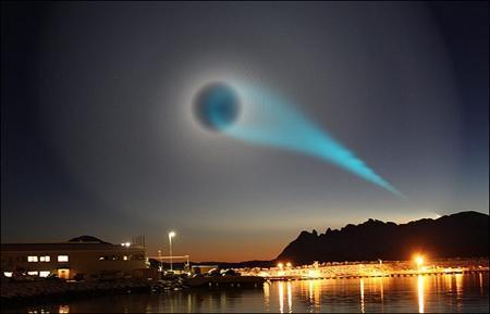 Gigantesque et mystérieuse spirale céleste en Norvège !